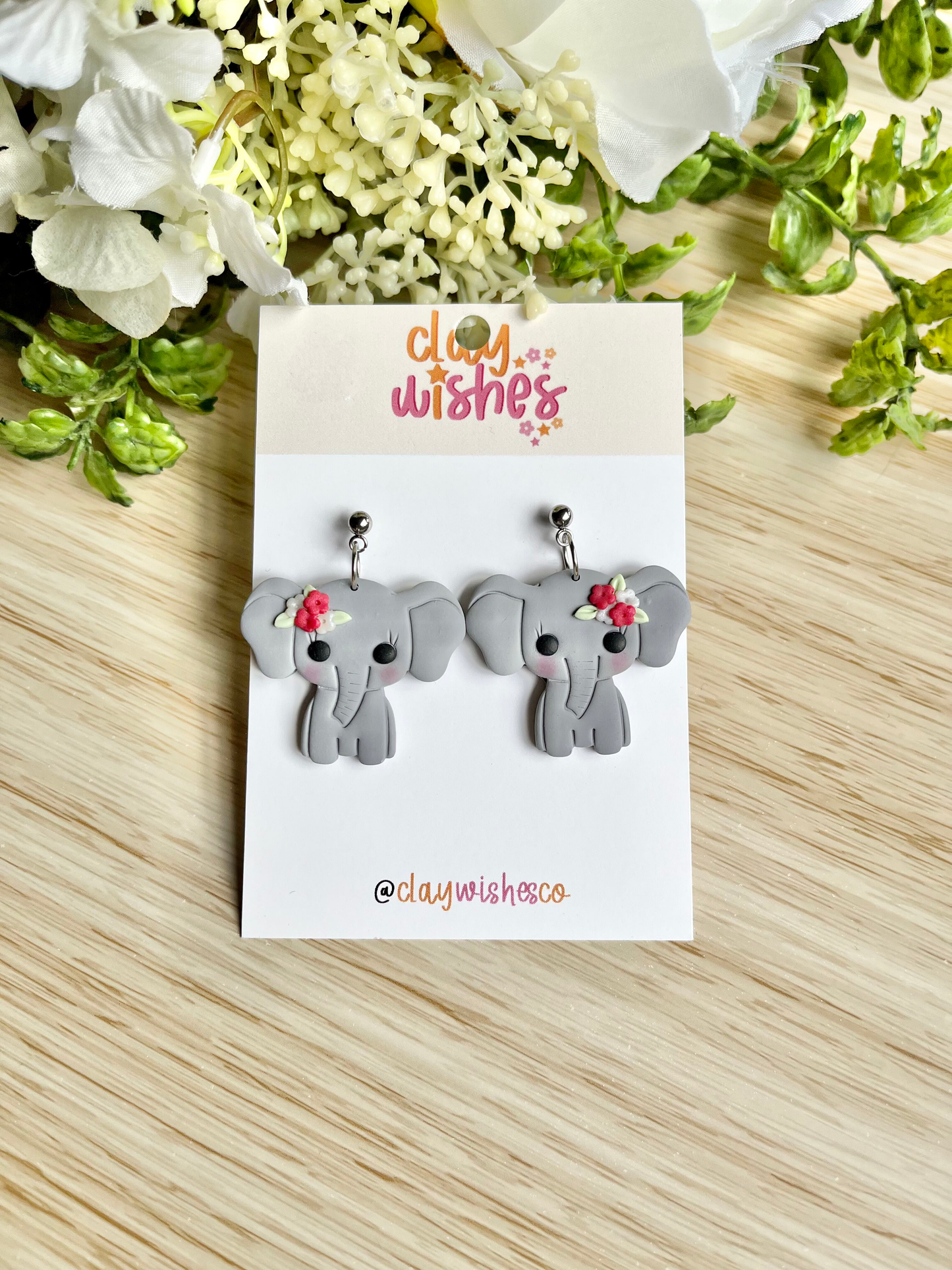 Elephant Earrings