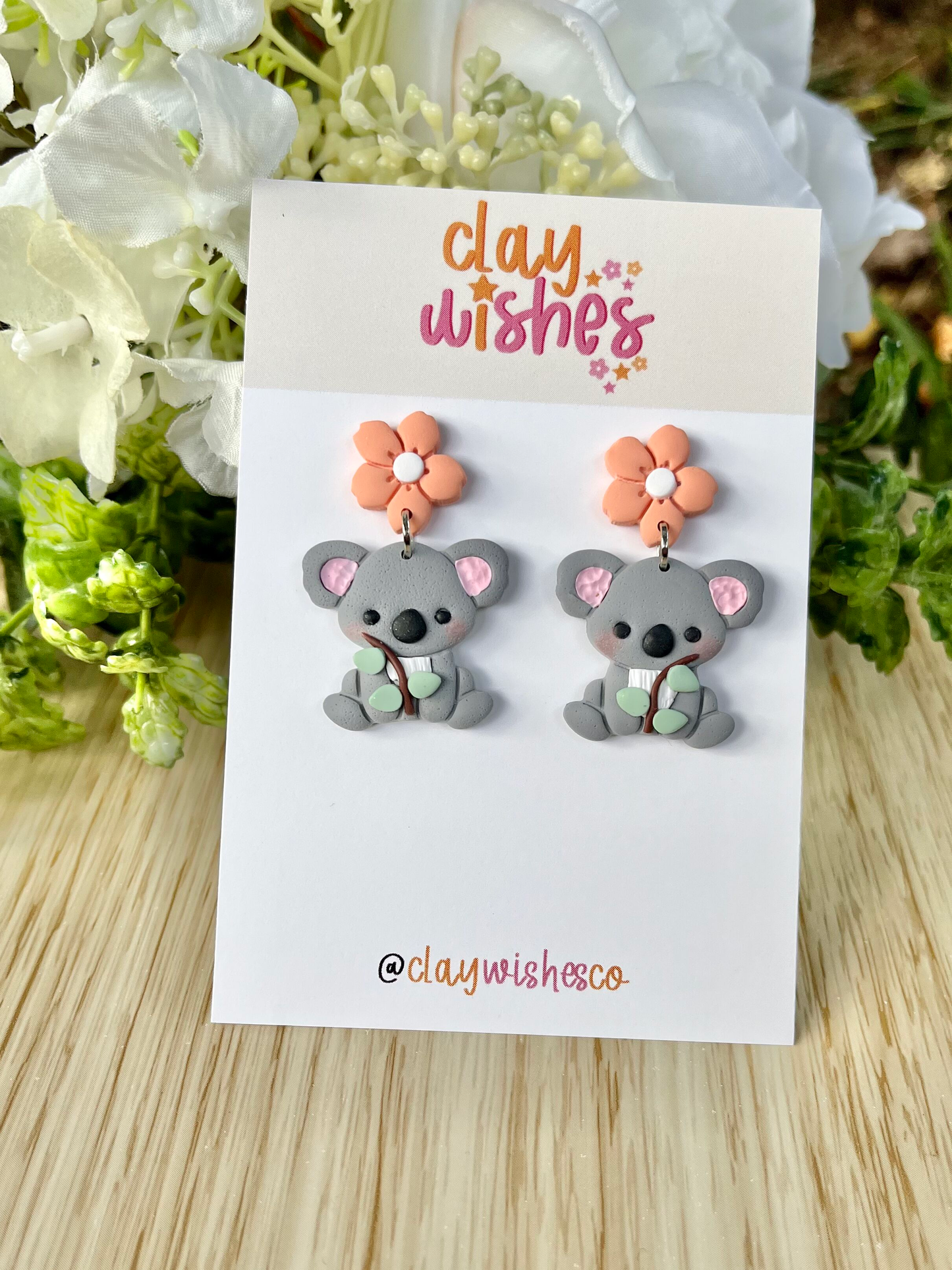 Koala Earrings