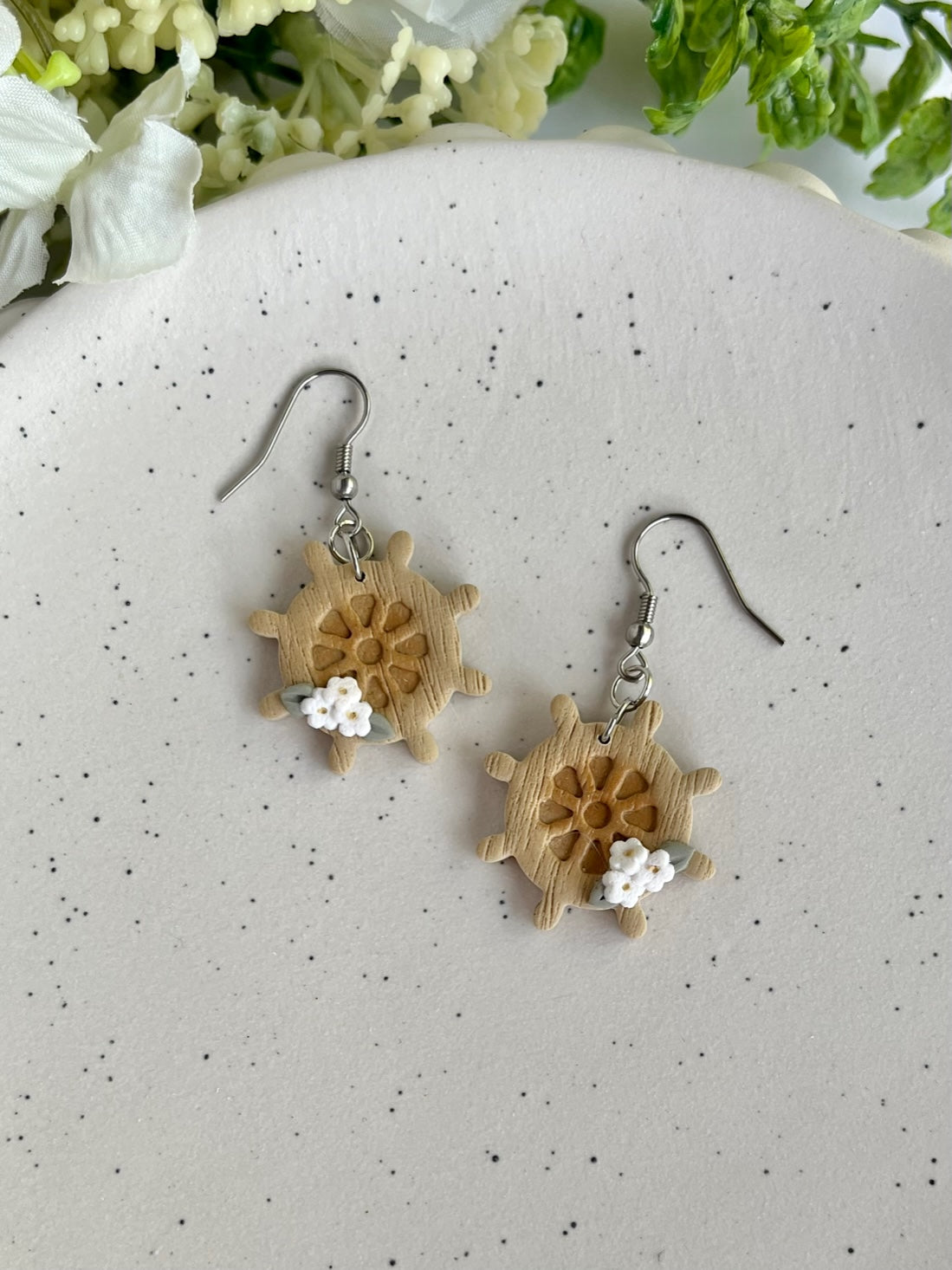 Captains Wheel Earrings