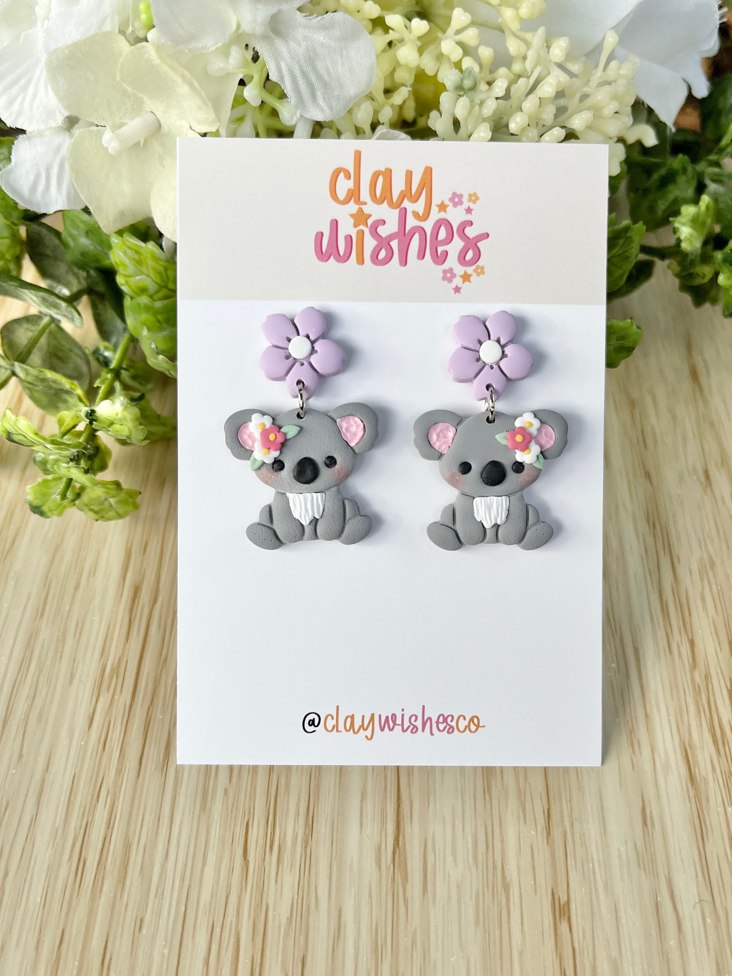 Koala Earrings