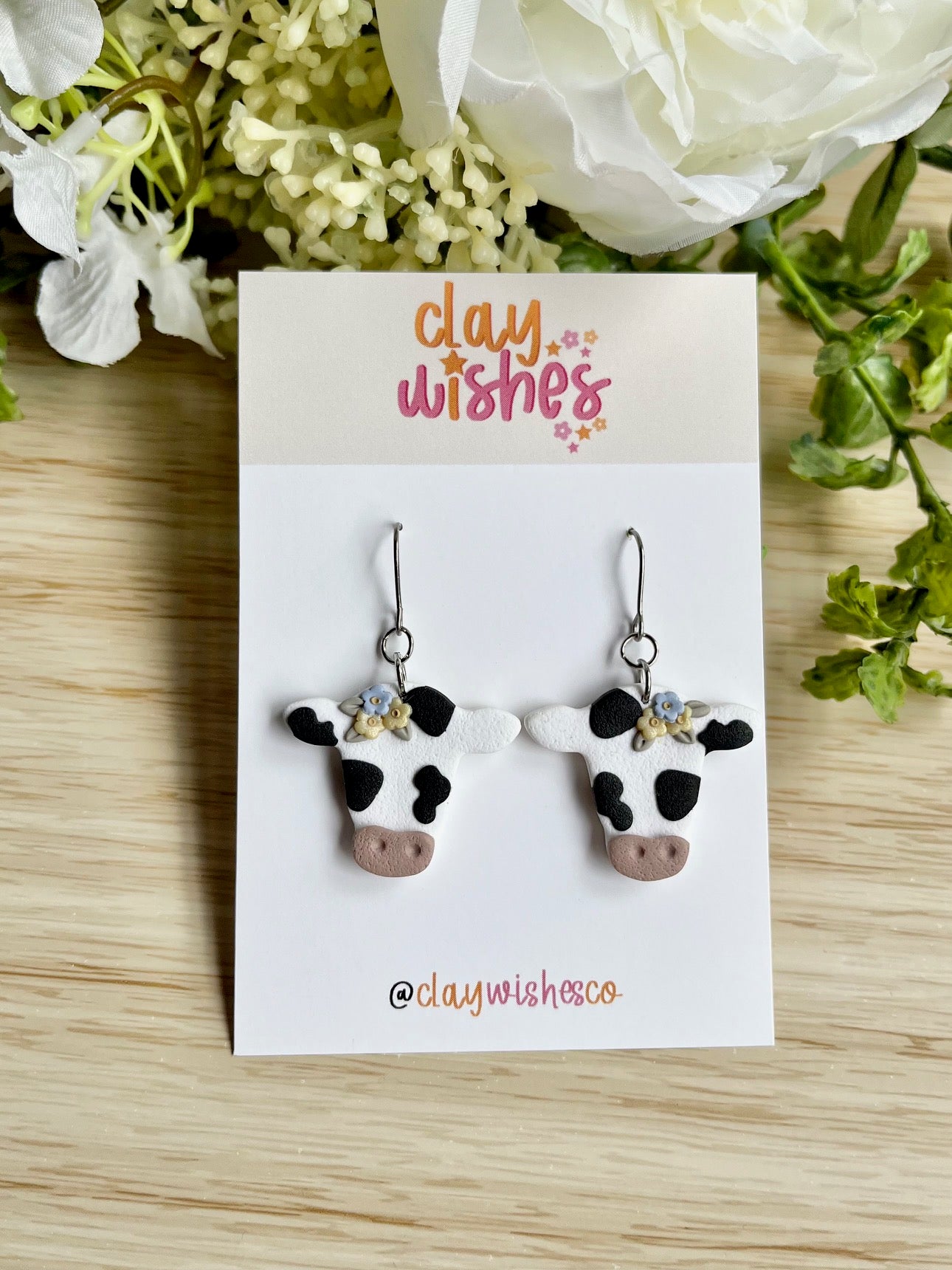 Dairy Cow Earrings
