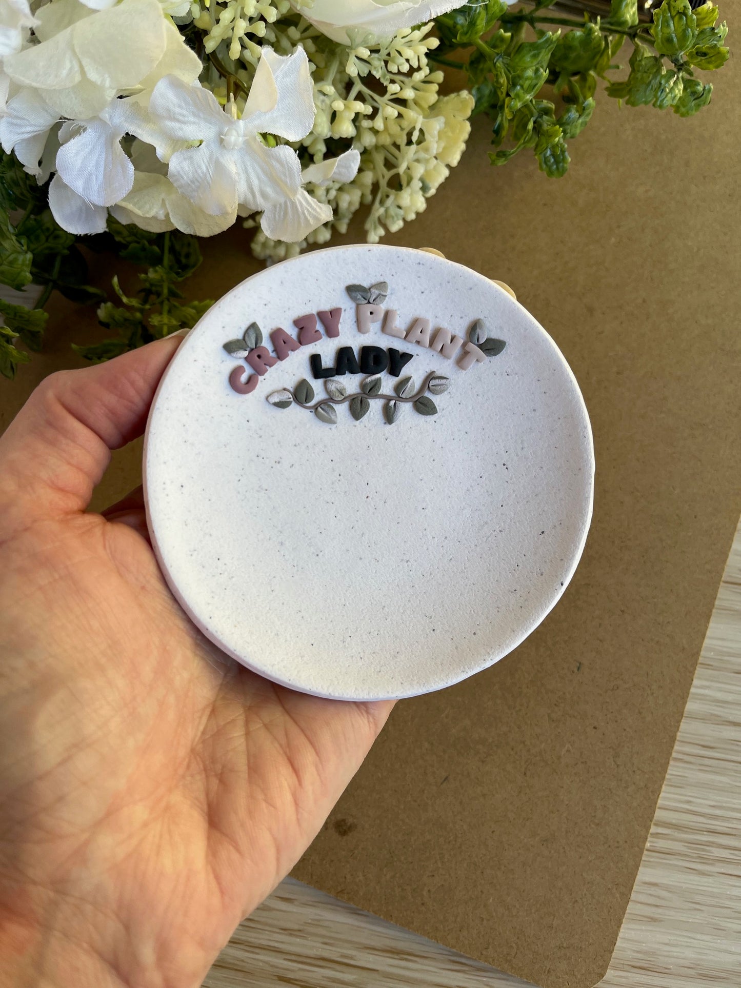 Crazy Plant Lady Trinket Dish