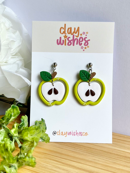 Green Apple Earrings **LAST PAIR**