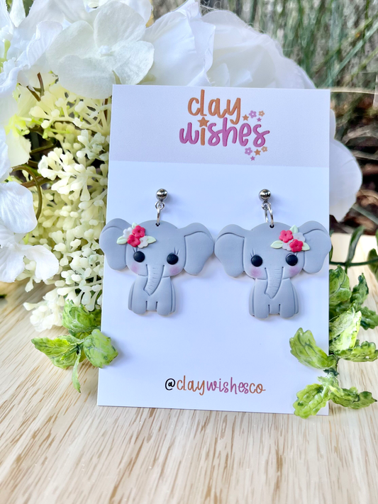 Elephant Earrings