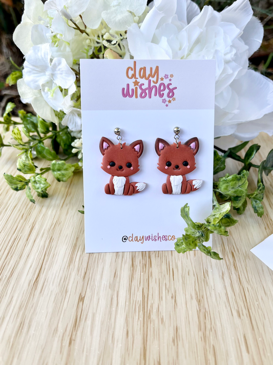 Red Fox Earrings