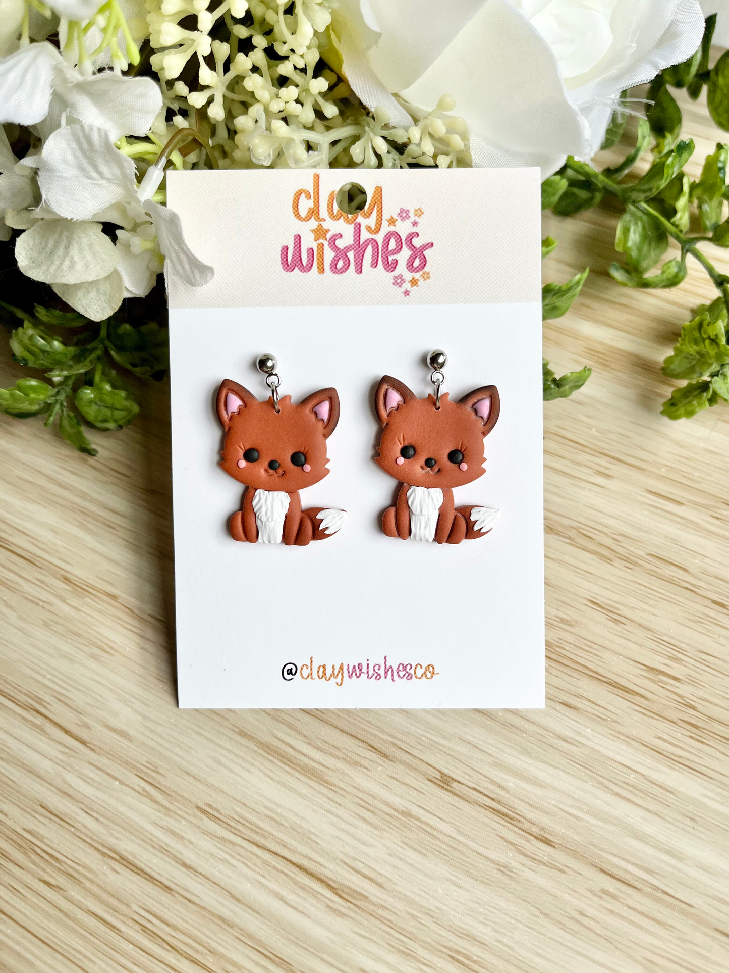 Red Fox Earrings