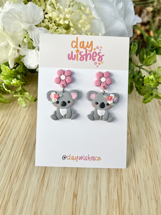 Koala Earrings