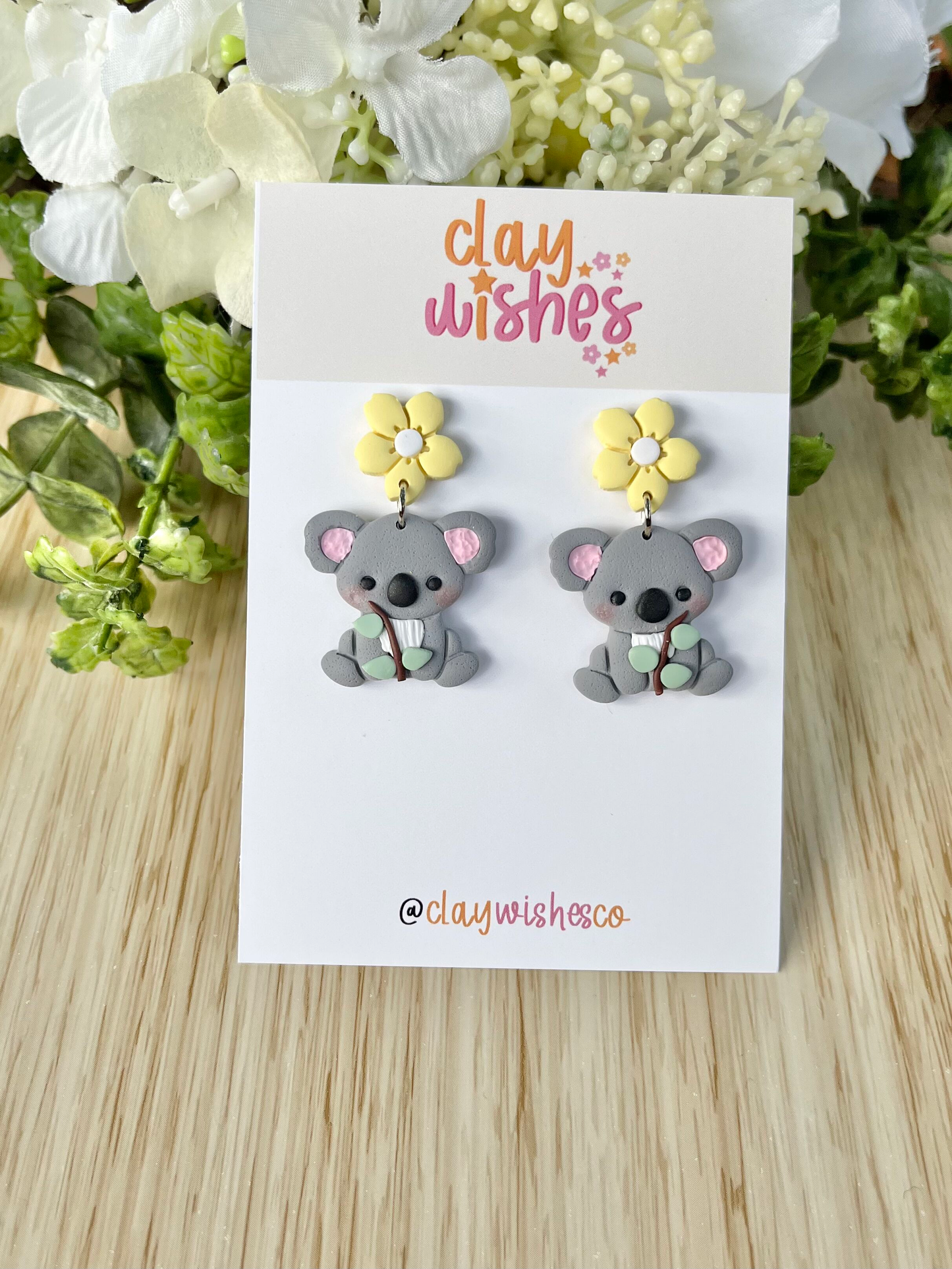 Koala Earrings