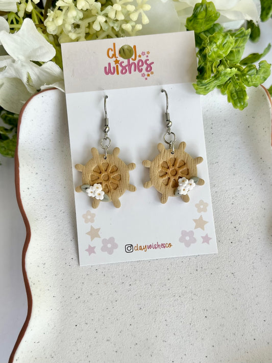 Captains Wheel Earrings