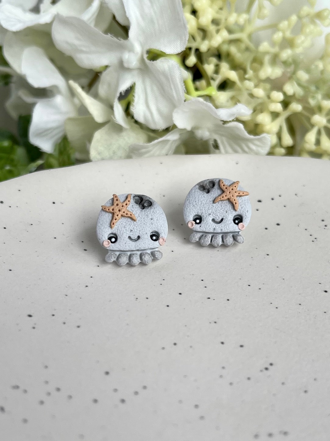 Octopus Stud Earrings