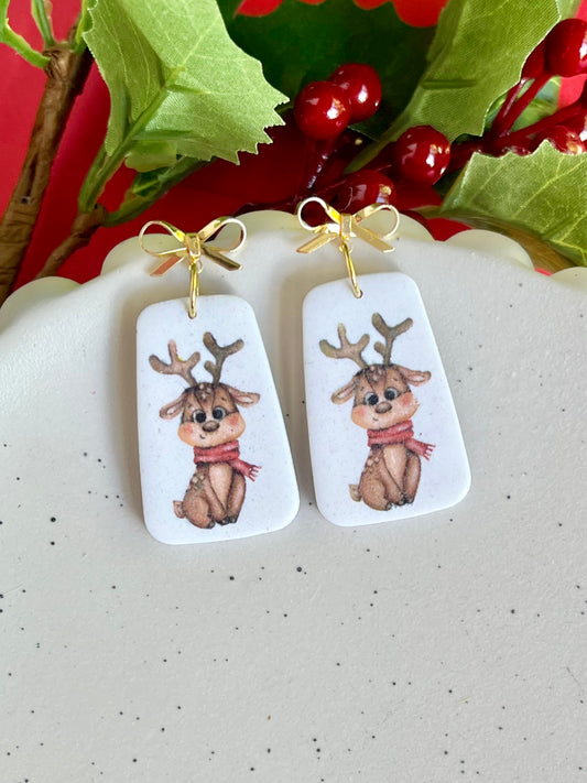Reindeer Earrings