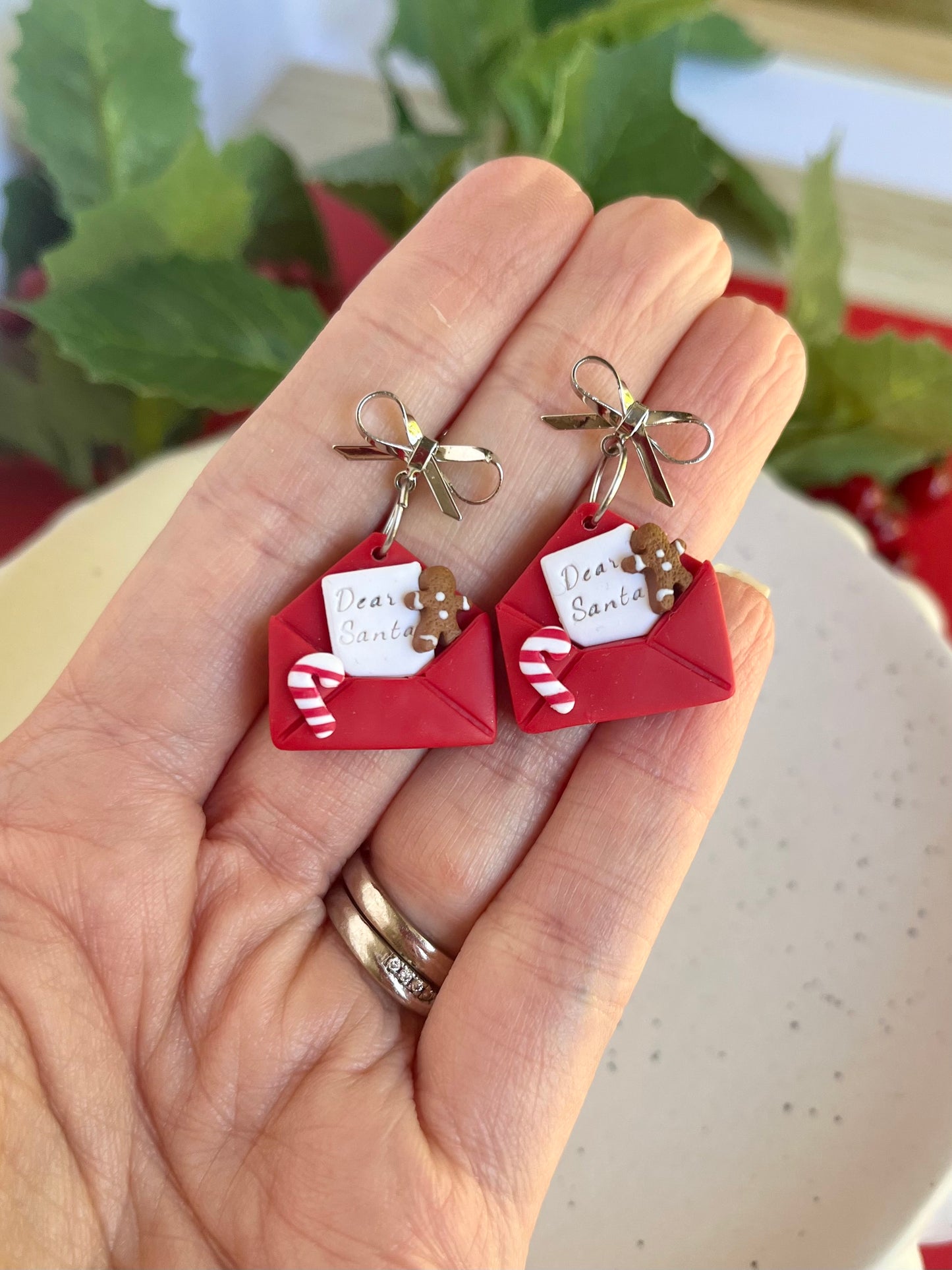 Dear Santa Letters Earrings