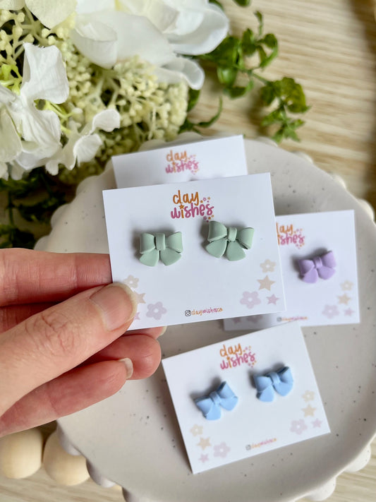 Bow Stud Earrings