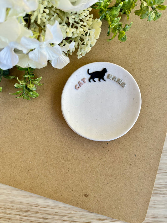 Cat Mama or Dog Mama Trinket Dish