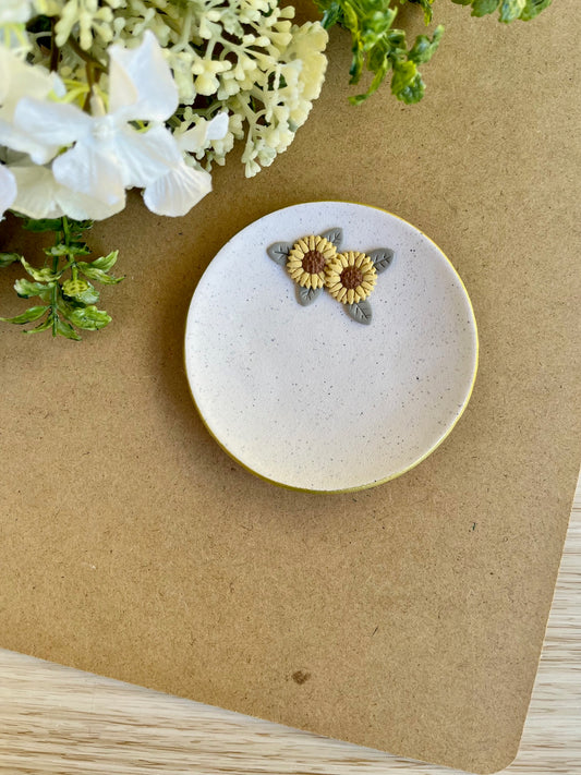 Sunflower Trinket Dish