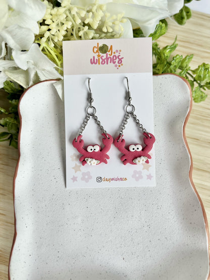 Crab Earrings