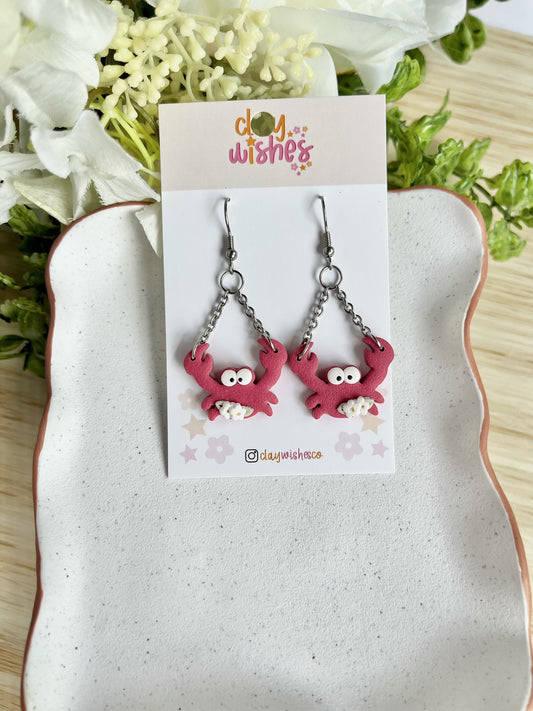 Crab Earrings